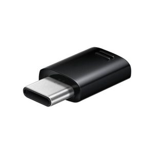 Samsung Adaptador de MicroUSB a USB-C Negro EE-GN930