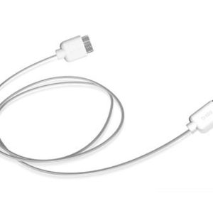 Cable de datos MicroUSB Tipo B a USB 3.0 Blanco