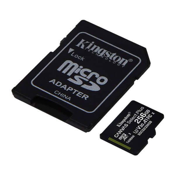 Kingston Tarjeta de Memoria MicroSD 256GB Negra