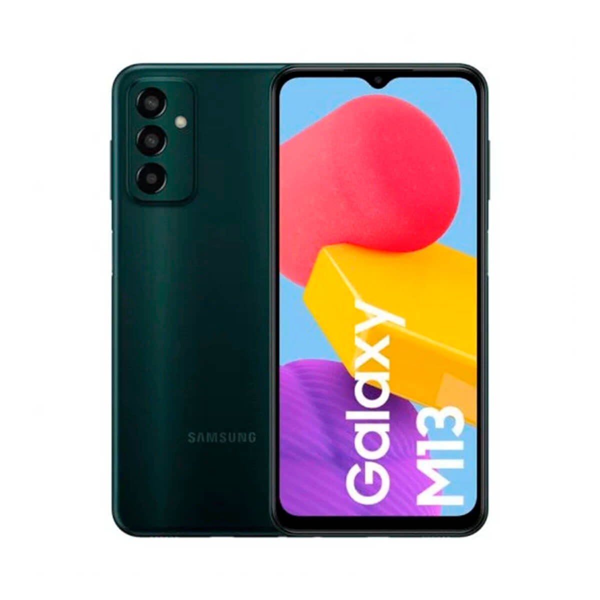 Samsung Galaxy M13 4G 4GB/64GB Verde (Deep Green) Dual SIM M135F – SEMINUEVO