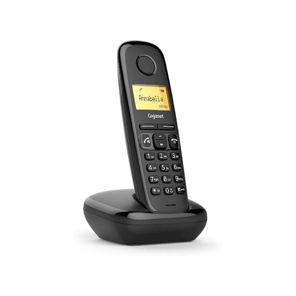 Teléfono Inalámbrico DECT Gigaset Negro A270