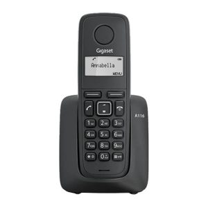 Teléfono inalámbrico Dect Gigaset A116 negro DESPRECINTADO