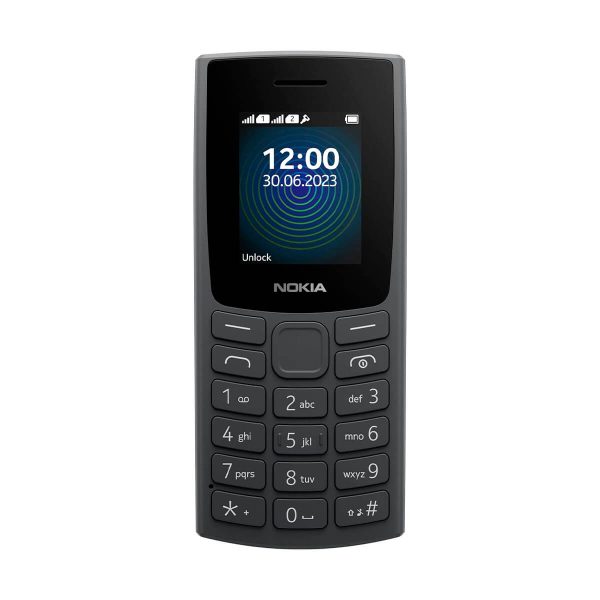 Nokia 110 (2023) 2G Negro (Charcoal) Dual SIM