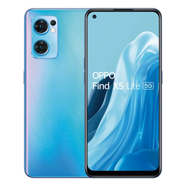 OPPO Find X5 Lite 5G 8GB/256GB Azul (Startrails Blue) Dual SIM CPH2371 - SEMINUEVO