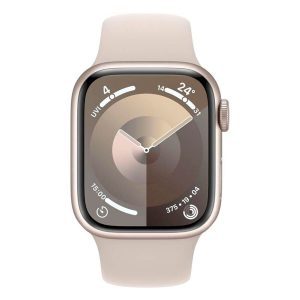 Apple Watch Series 9 GPS 41mm Aluminio y Correa deportiva Blanca MR8U3QF/A3 - Talla M/L