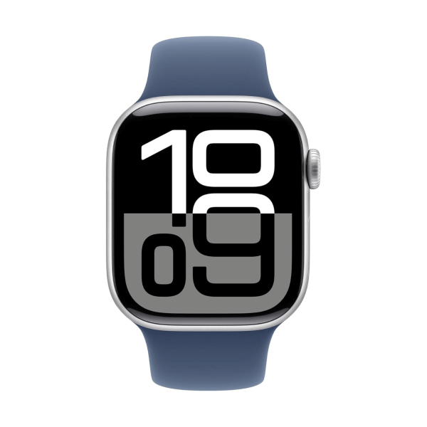 Apple Watch Series 10 GPS 42mm Aluminio y Correa deportiva Azul (Denim) MWWA3QL/A - Talla S/M