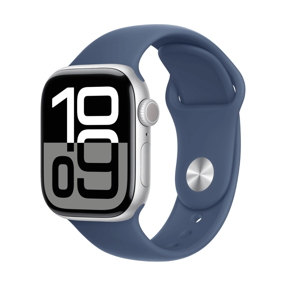 Apple Watch Series 10 GPS 42mm Aluminio y Correa deportiva Azul (Denim) MWWA3QL/A - Talla S/M