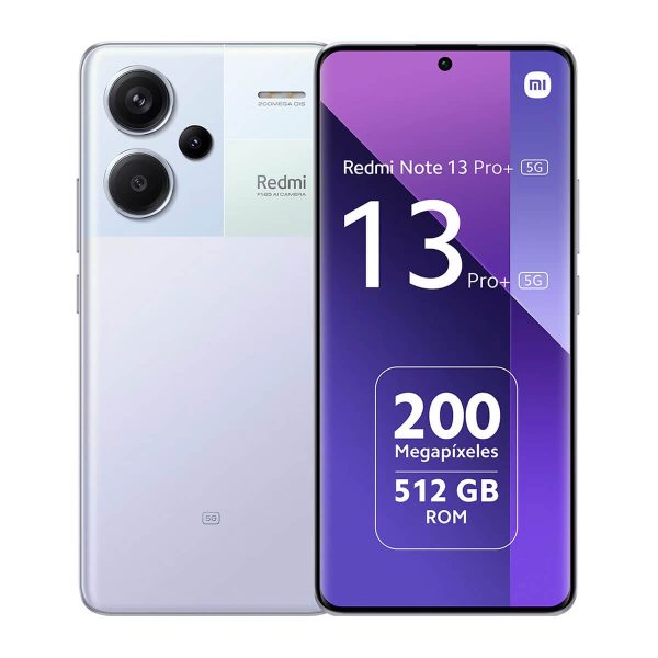 Xiaomi Redmi Note 13 Pro+ 5G 12GB/512GB Morado (Aurora Purple) Dual SIM