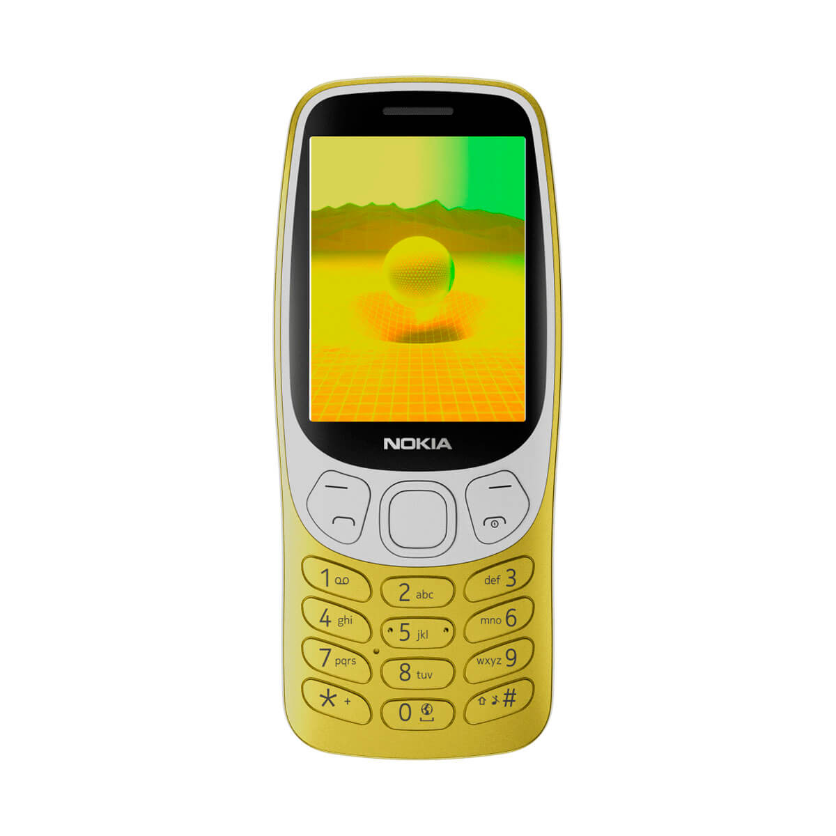 Nokia 3210 4G Amarillo (Y2K Gold) Dual SIM