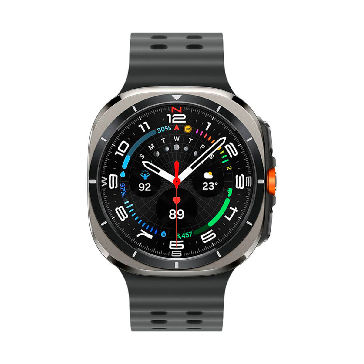 Samsung Galaxy Watch Ultra 4G 47mm Titanio y Correa Marine Band Gris (Dark Gray) L705