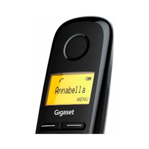 Teléfono Inalámbrico DECT Gigaset Duo Negro A270