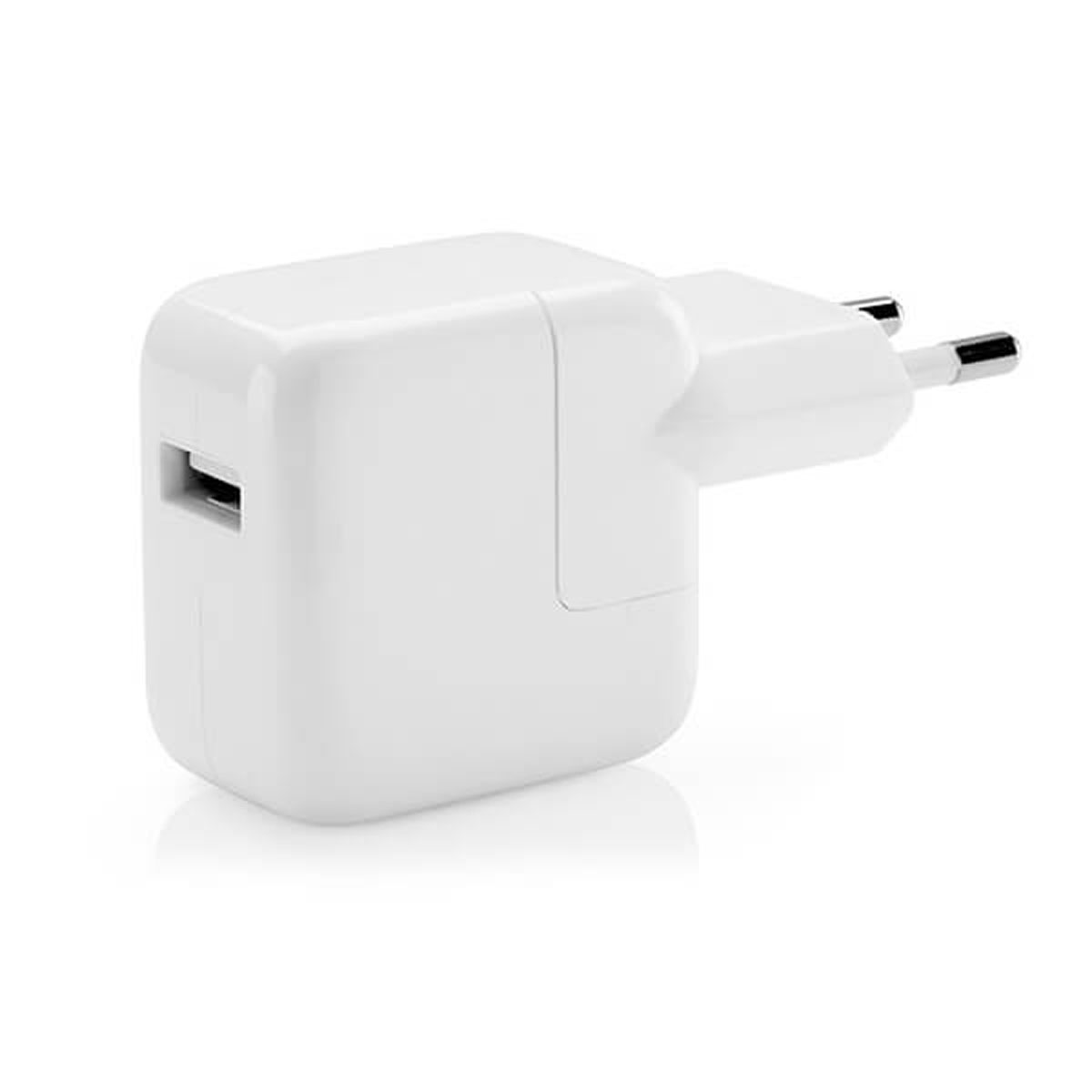 Cargador de corriente Apple a USB 12 W para iPhone (no compatible con 12, 13), iPad o iPod