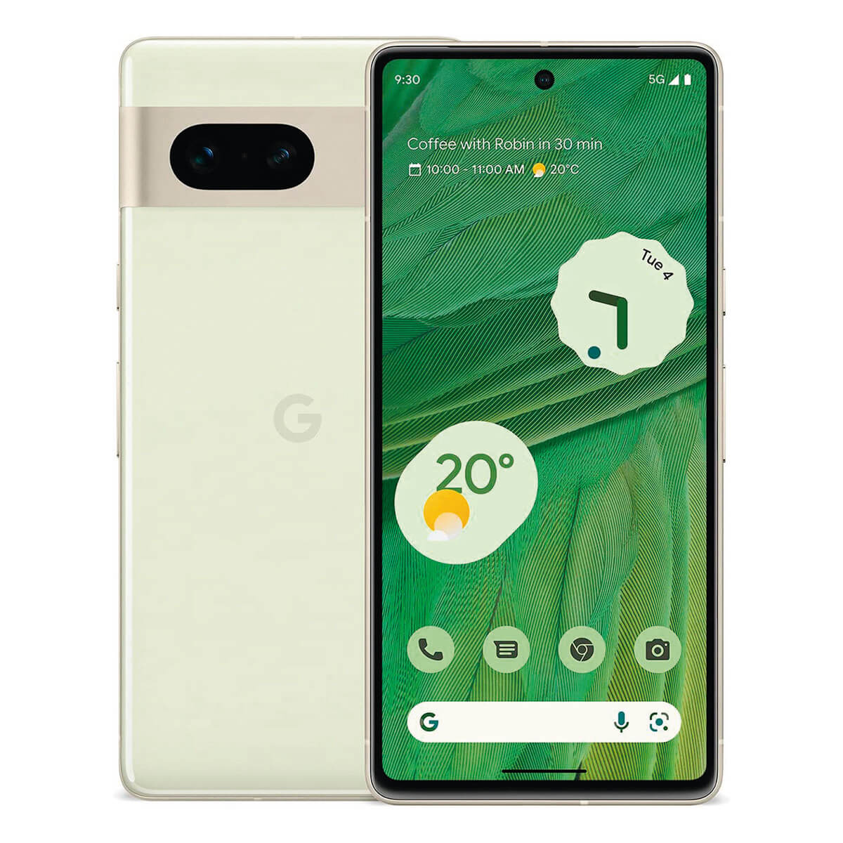 Google Pixel 7 5G 8GB/128GB Verde Lima (Lemongrass) Dual SIM