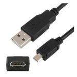 Universal Cable datos MicroUSB Negro