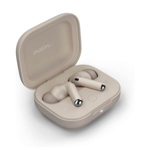 Motorola Moto Buds+ Auriculares Bluetooth Beige (Beach Sand)