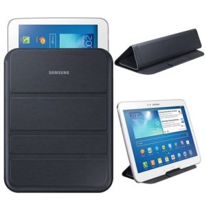 Funda negra Samsung para GALAXY TAB de 9.6 a 10.1 pulgadas