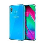 Funda Hybrid (bumper + trasera) Transparente para Samsung Galaxy A40