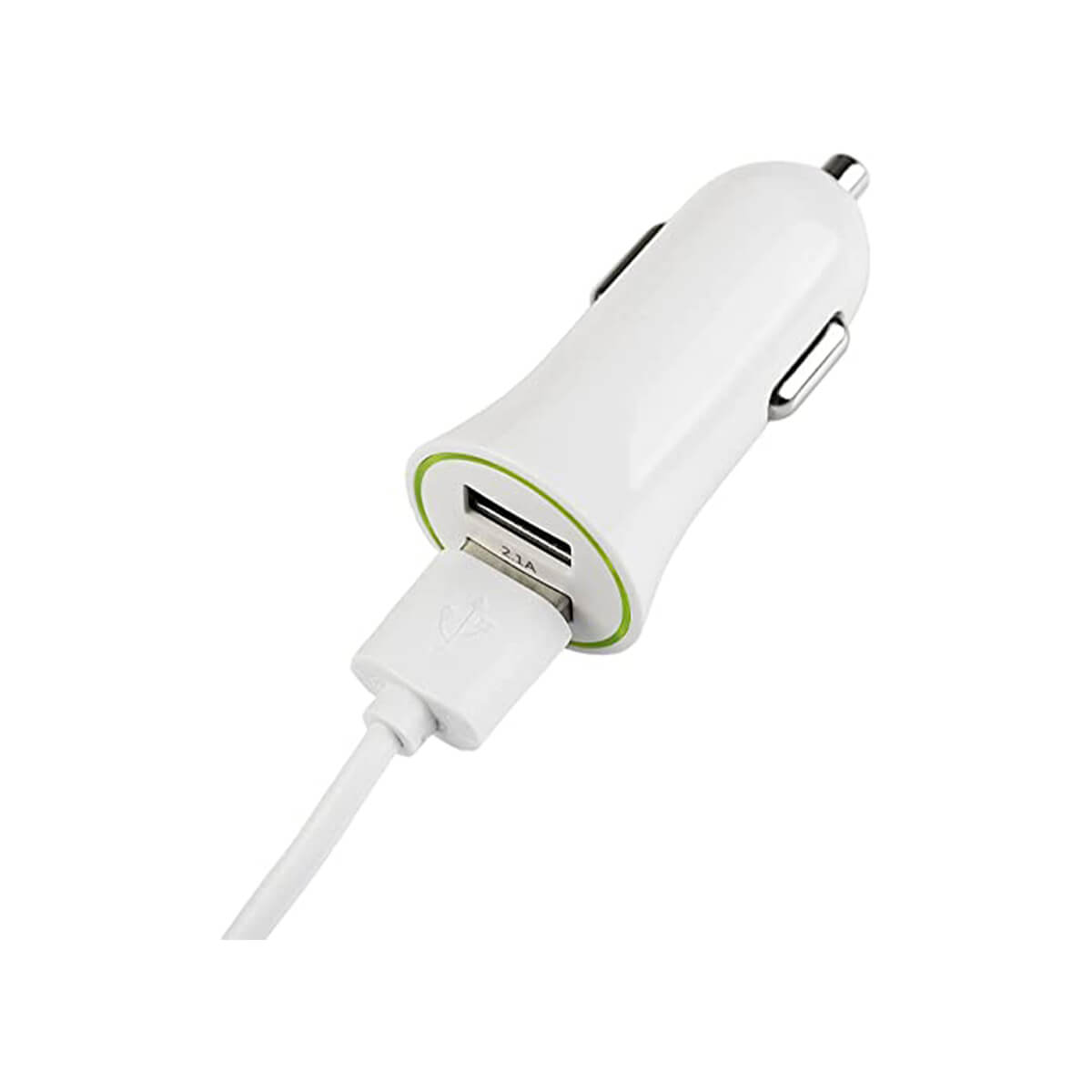 Movitel Dual Cargador de coche 2x USB-A 3.100 mAh Blanco